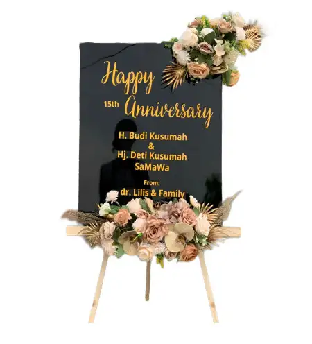 Papan Bunga Akrilik Padang Hilir